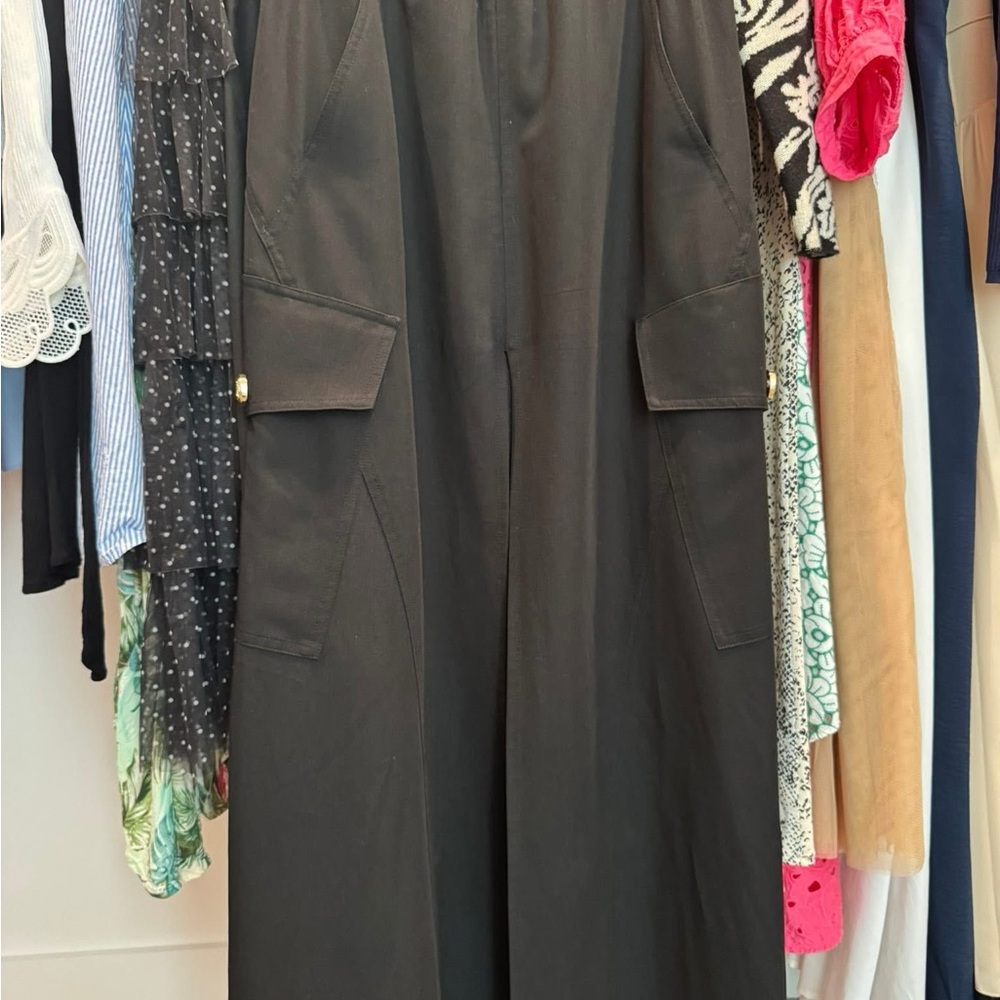 Pinko Black Maxi Skirt